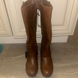 Lola Brown Over the Knee Boots